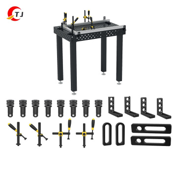 3D flexibele zware lassentafel met jigs en armaturen D28 D16 -platform