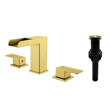 Fauce de lavabo de salle de bain Spout Water avec bouchon de drainage