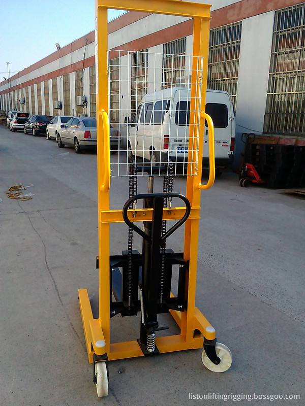 manual pallet stacker 