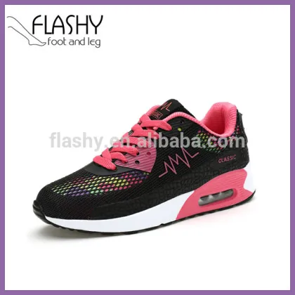 Wholesale top quality air sports running shoes lace-up women shoes