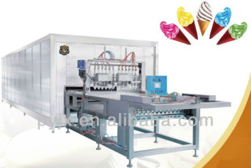 LHA filling machine with tunnel