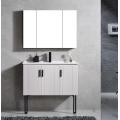 New bathroom cabinet grey and white color