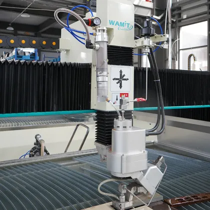 3D Waterjet Cutting Solutions: WAMIT's Large Format 3-Axis & 5-Axis Gantry Type Water Jet Cutters