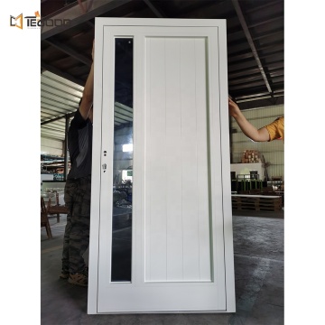 Modern Design Entry Door with Aluminum Lock: A Robust and Stylish Exterior Door Solution for Your Residence