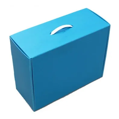 Corner folding turnover box