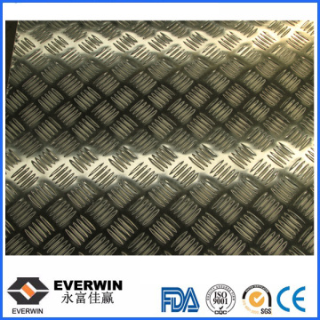 Aluminium Tread Plate Five Bars With Different Alloy