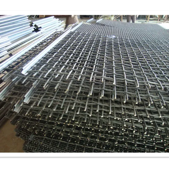65Mn 45# Manganese Steel Wire Mesh for Quarry Mining Screens