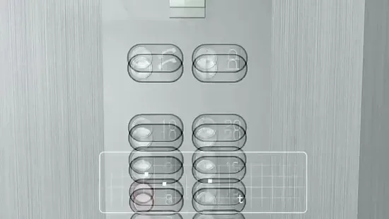 Eac CE ISO Qualified Center Opening Stretcher Bed Elevator