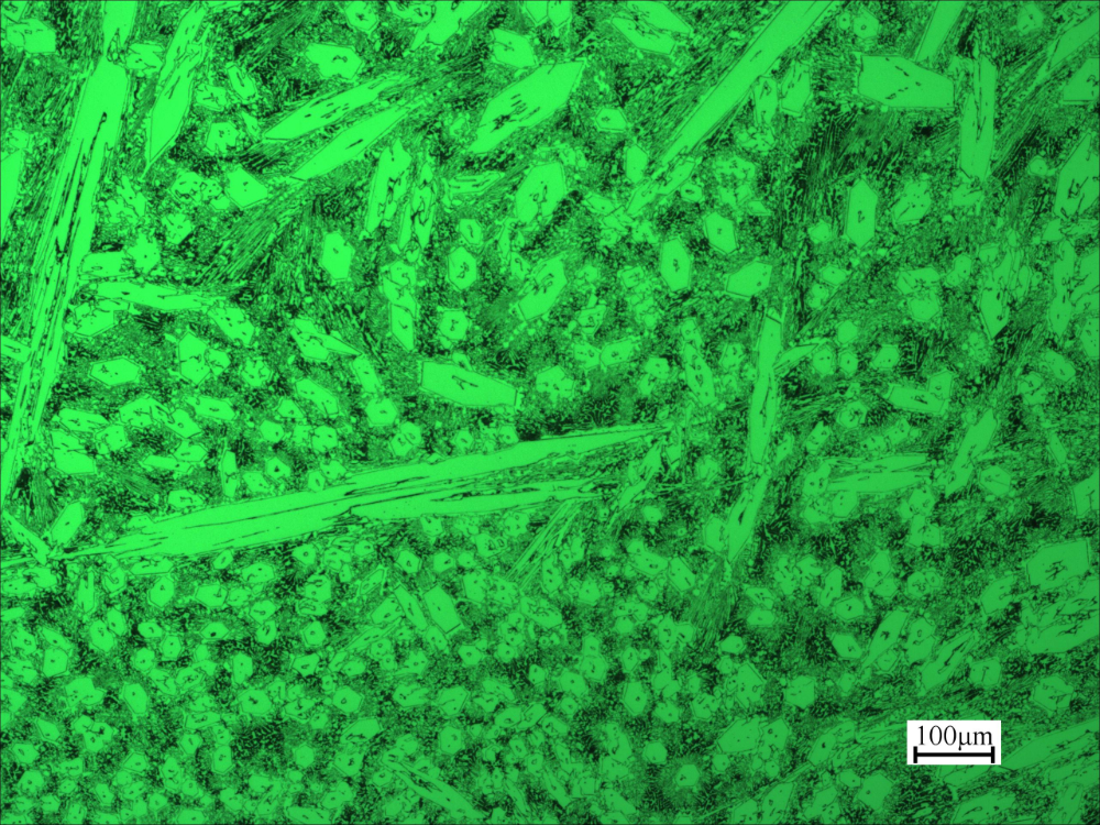 Micro Structure On Welding deposit (100X)