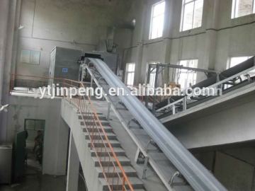 large dip angle undulating flange belt conveyor