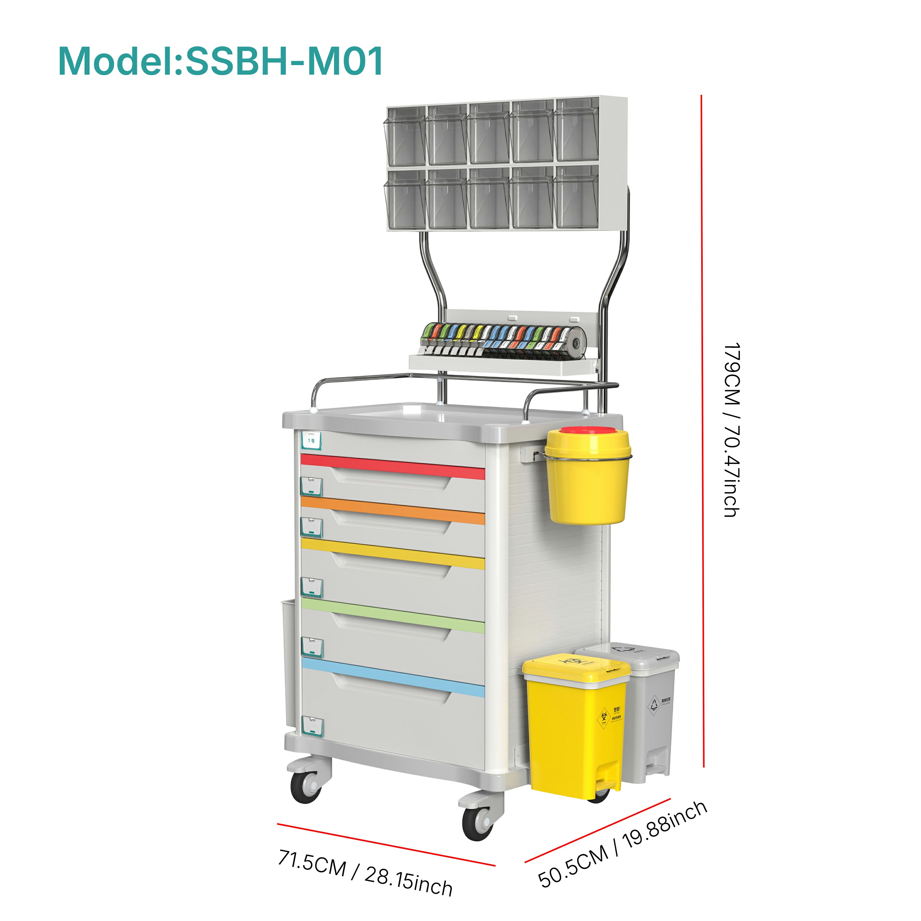 hospital medication cart