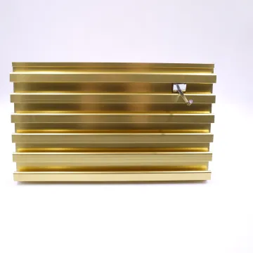 Gold, White, Black, Silver Aluminum Slat Wall for Display Stand