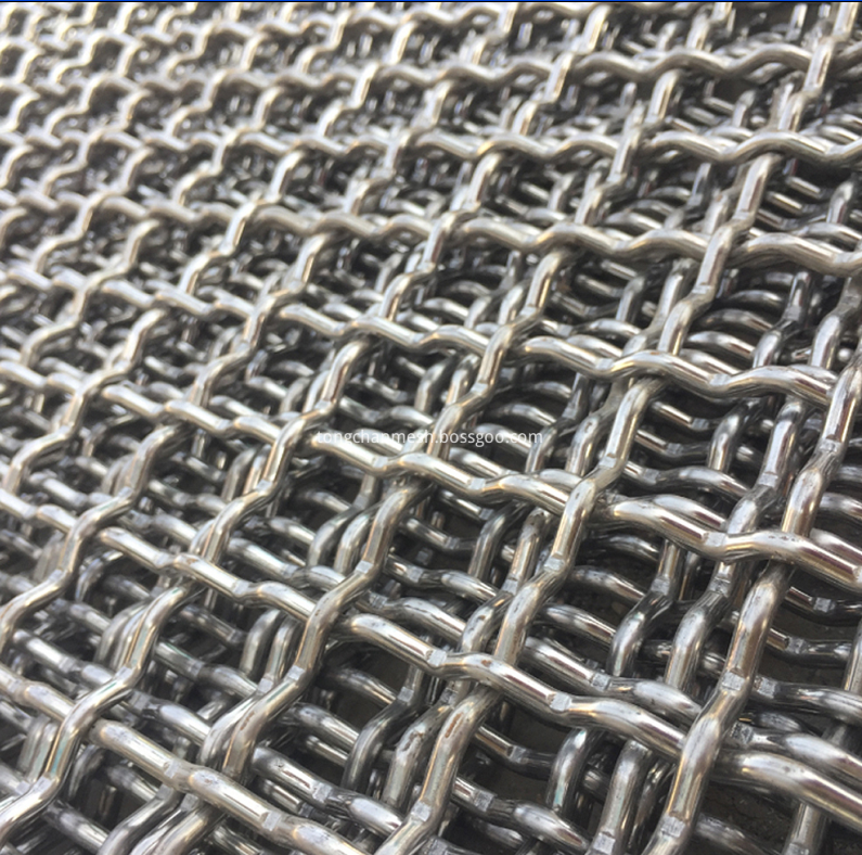 Bergetar Skrin Crimped Wire Netting