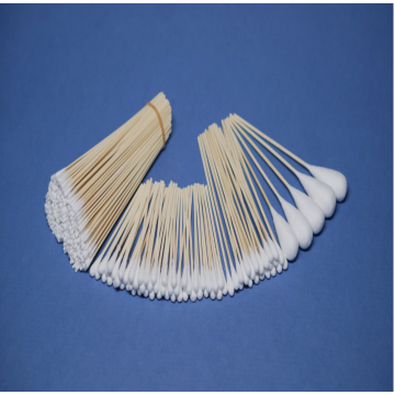 Sterile Wooden Stick Cotton Swabs