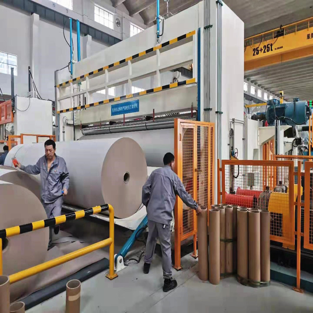 Kraft Paper Slitting and Rewinding Machine