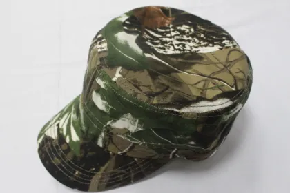 Label Badge Summer Headwear Flat Top Camouflage Military Caps