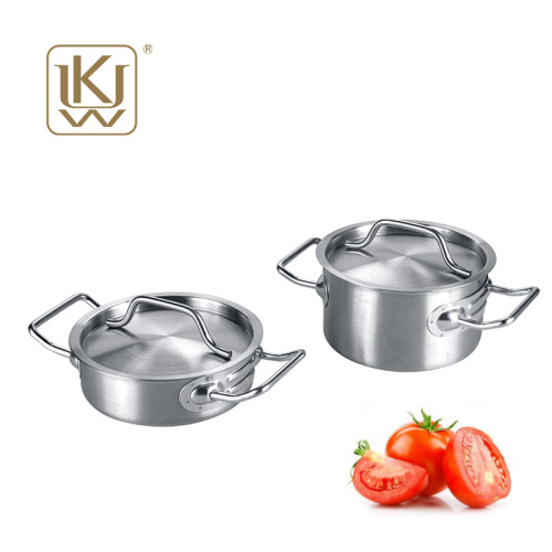 Non Stick Sauce Pan Set LFGB Stainless Steel Non-Stick Sauce Pot Manufactory