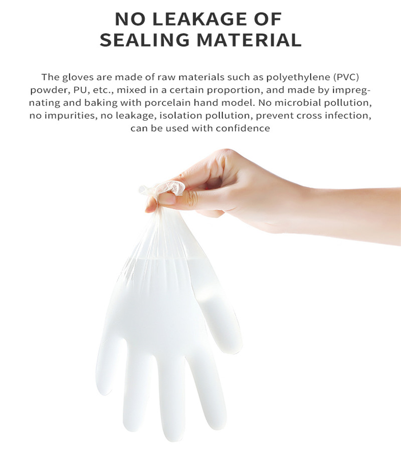 Disposable Powder-free Examination PVC Gloves
