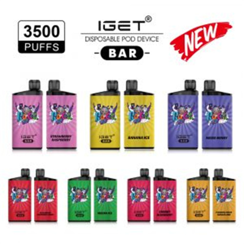 How many cigarettes are in a IGET vape?