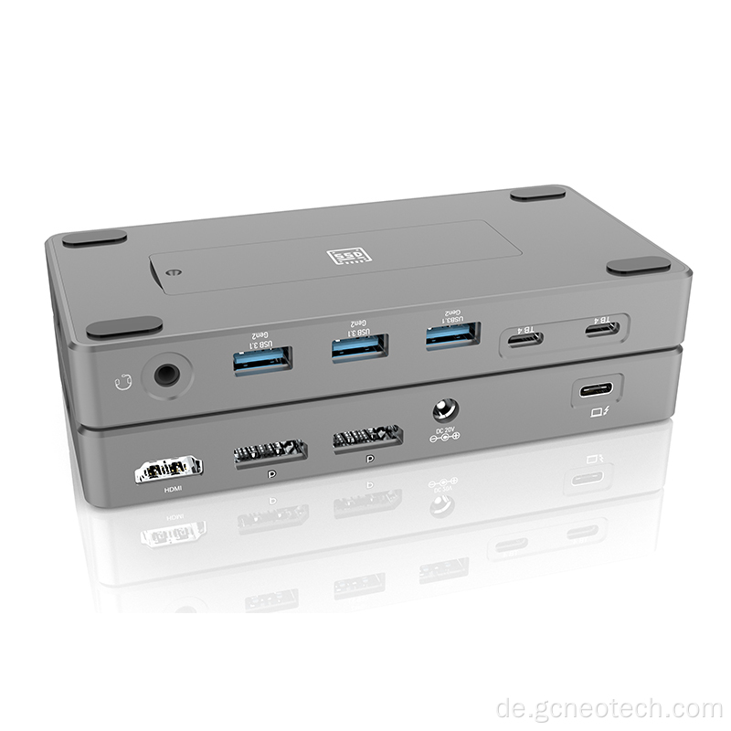 Thunderbolt Dock mit Thunderbolt 4 Kabel