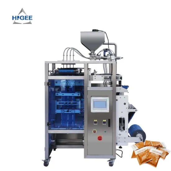 Higee Multi-Lane Stick Sachet Filling and Vertical Packing Machine