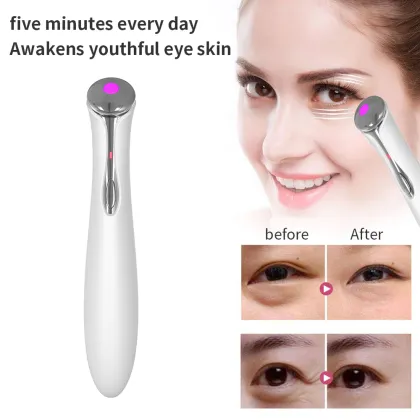 Wrinkle Reduction Massager: Vibration Eye Care Pen for Erasing Fine Lines and Enhancing Eye Beauty