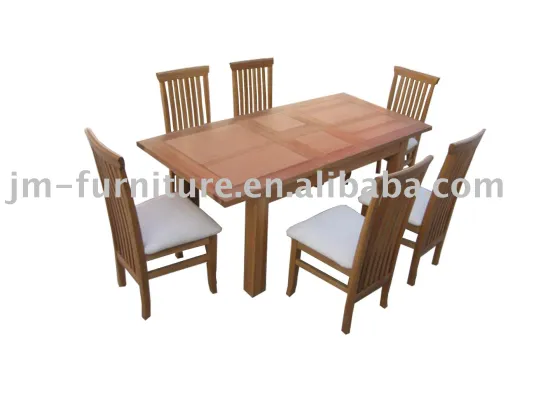 wooden furniture of table and chair