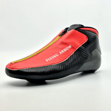Hot Selling Ice Speed Skate Boot with Micro Fiber Leather, Blank Box Body & Fitness Options: Customizable OEM/ODM Services Available in Sizes 33-46
