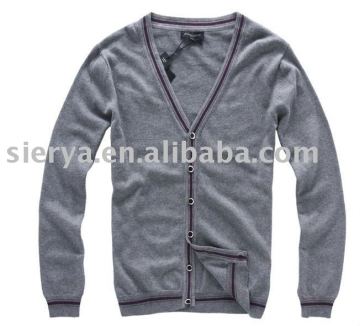 men's wool cardigan sweater fashion knitwear