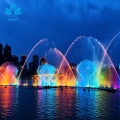 چشمه رقص دریاچه در فضای باز