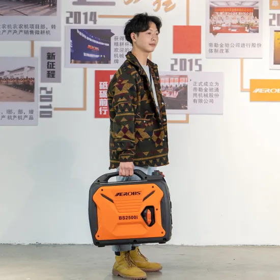 2000W Digital Silent Gasoline LPG Propane Inverter Generator