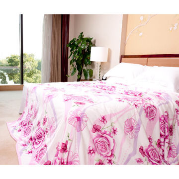 Coral fleece blanket, widely used in upholstery, for home decoration