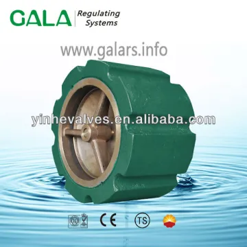 wafer type silent check valve