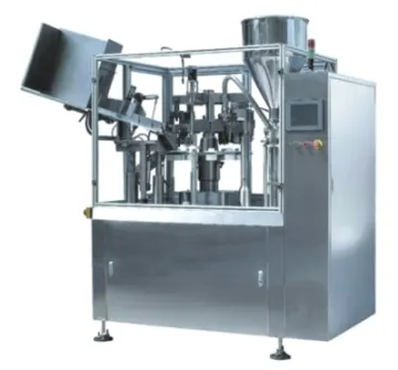 Automatic plastic tube filling and sealing equipment with PLC