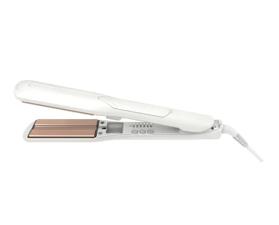 Professional Salon LCD Display Steam Styler Steampod Hair Straightener
