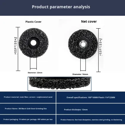 3M 4-Inch Black Diamond Polishing Disc