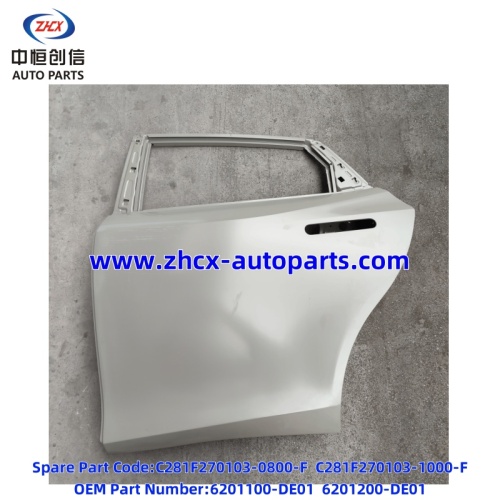 Zadní dveře pro Changan Qiyuan A06/Uni-V