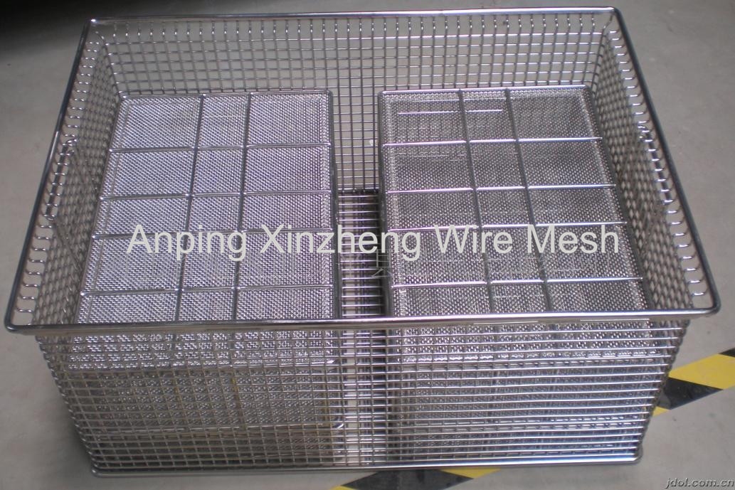 Wire Mesh Storage Basket