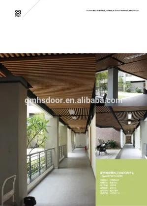 wpc ceiling lamp, decorative ceiling