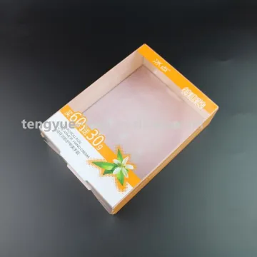 ShenZhen manufacturer PVC window plastic packaging box