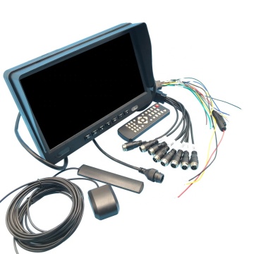4G GPS 10 Inch Car Monitor with SD Card Storage and Remote Monitoring