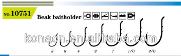 Saltwater beak baithholder fishing hooks japan