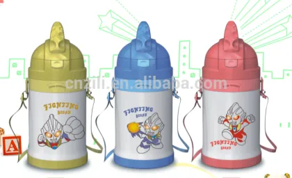 Colourful Carton plastic children water bottle milk bottle for kids