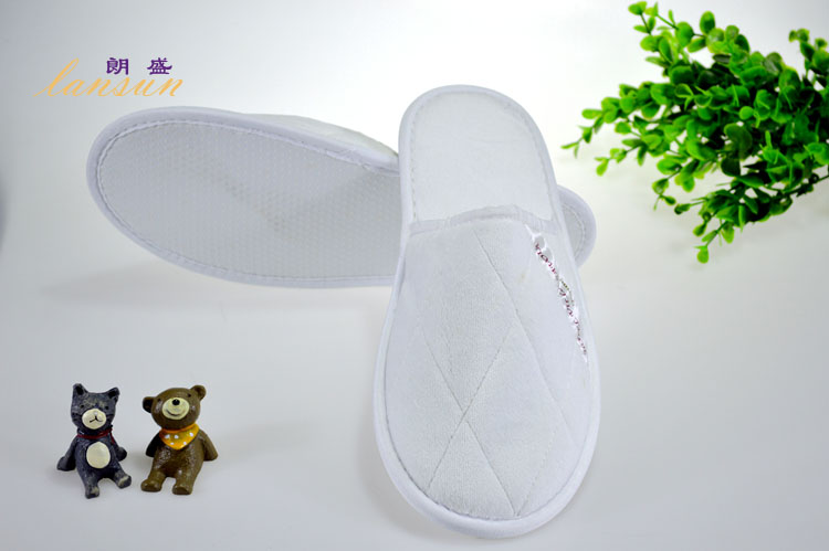 Cotton Velour Slipper High Quality Hotel Slipper