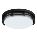 Black Metal Decrative Flush Mount LED Ceiling Lighting