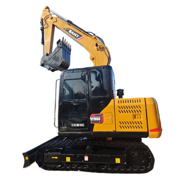 ساعات عمل منخفضة Sany SY95C الحفارة المستخدمة - نوعية جيدة وسعر ميسور التكلفة