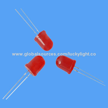 Single Blinking LED Lamp Diodes with 624m Wavelength, Compliant with RoHS Directive