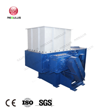Waste Plastic PE PP PET Recycling Single Shaft Shredder Machine