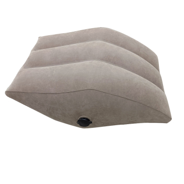 Nuovo cuscino gonfiabile dal design con borsa: poggiapiedi e cuscino per le gambe