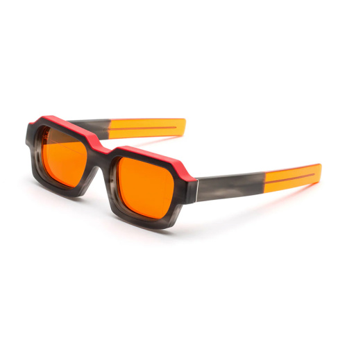 China Square Acetate Men's Sunglasses Factory